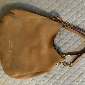 Michael Kors suede bag.
